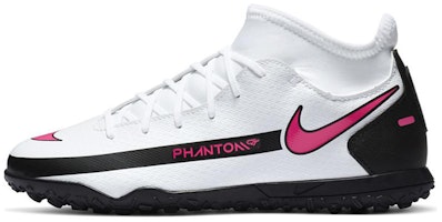 (Youth) Nike Phantom GT Club Dynamic Fit TF Turf 'White Pink Black' CW6729-160 (Youth) Nike Phantom GT Club Dynamic Fit TF Turf 'White Pink Black' CW6729-160