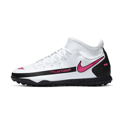 (Youth) Nike Phantom GT Club Dynamic Fit TF Turf 'White Pink Black'
