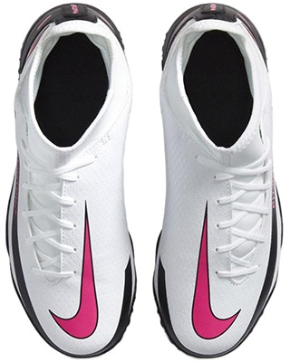 (Youth) Nike Phantom GT Club Dynamic Fit TF Turf 'White Pink Black' CW6729-160 Shop (Youth) Nike Phantom GT Club Dynamic Fit TF Turf 'White Pink Black' CW6729-160