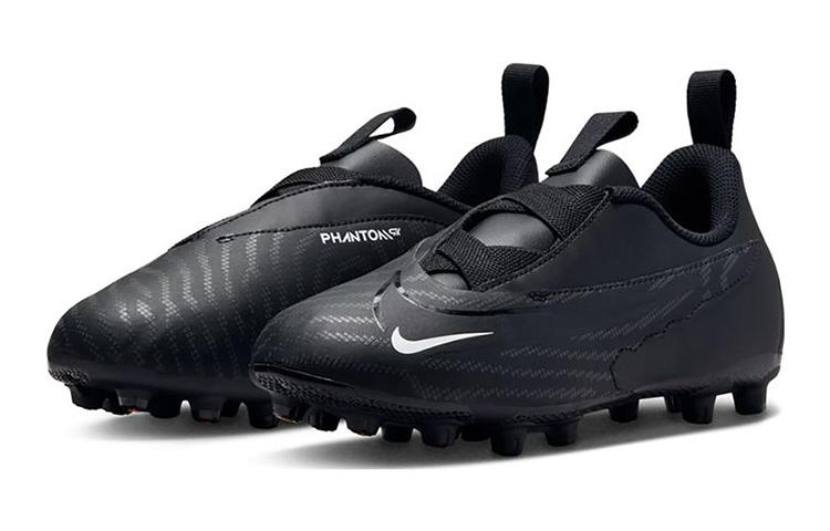 Lookbook 大童 Nike Phantom GX Academy HG 硬地 防滑減震耐磨 低幫 兒童足球鞋 黑色