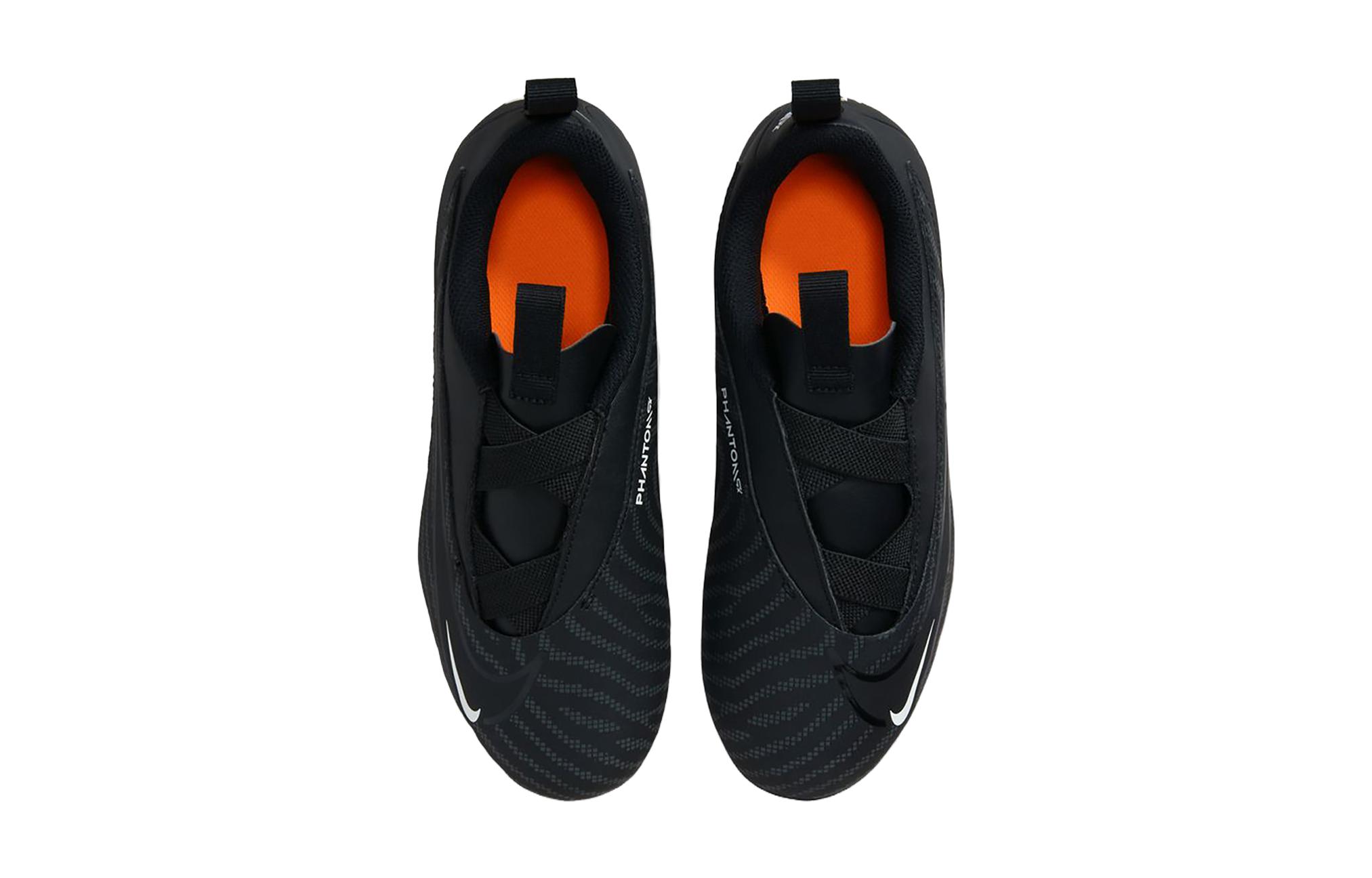 Shop 大童 Nike Phantom GX Academy HG 硬地 防滑減震耐磨 低幫 兒童足球鞋 黑色