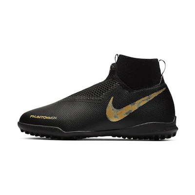 (Youth) Nike Phantom VSN Academy DF TF Turf 'Black Yellow'