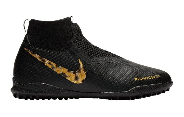 (Youth) Nike Phantom VSN Academy DF TF Turf 'Black Yellow' 圖 2