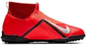 Order (JR) Nike Phantom VSN Academy DF TF Turf 'Merah Terang Perak Metalik Hitam' AO3292-600