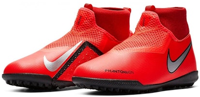 (JR) Nike Phantom VSN Academy DF TF Turf 'Merah Cerah Perak Metalik Hitam' AO3292-600 Lookbook (JR) Nike Phantom VSN Academy DF TF Turf 'Merah Cerah Perak Metalik Hitam' AO3292-600