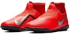 (JR) Nike Phantom VSN Academy DF TF Turf 'Merah Terang Perak Metalik Hitam' AO3292-600
