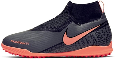 (Youth) Nike Phantom VSN Academy DF TF Turf 'Gray Pink' AO3292-080 (Youth) Nike Phantom VSN Academy DF TF Turf 'Gray Pink' AO3292-080