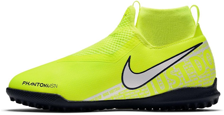 (Youth) Nike Phantom VSN Academy DF TF Turf 'Volt Metallic Silver Black' AO3292-717 Buy (Youth) Nike Phantom VSN Academy DF TF Turf 'Volt Metallic Silver Black' AO3292-717