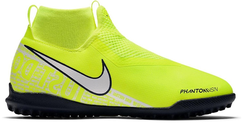 (Youth) Nike Phantom VSN Academy DF TF Turf 'Volt Metallic Silver Black' AO3292-717 Order (Youth) Nike Phantom VSN Academy DF TF Turf 'Volt Metallic Silver Black' AO3292-717