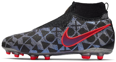(Youth) Nike Phantom VSN Elite DF FG EA 'Black Red' BQ5824-110 (Youth) Nike Phantom VSN Elite DF FG EA 'Black Red' BQ5824-110