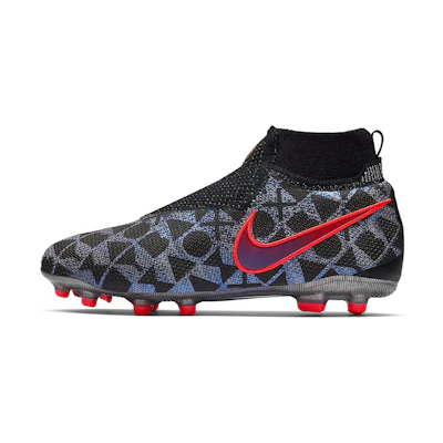 (Youth) Nike Phantom VSN Elite DF FG EA 'Black Red'