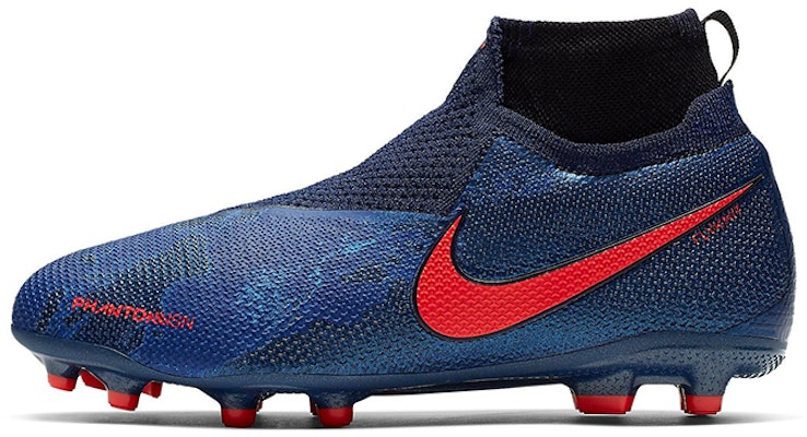 (Youth) Nike Phantom VSN Elite DF FG MG 'Navy Blue Black White' AO3289-440 Buy (Youth) Nike Phantom VSN Elite DF FG MG 'Navy Blue Black White' AO3289-440
