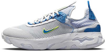 (Youth) Nike React Live 'Grey Fog Game Royal' CW1622-004 (Youth) Nike React Live 'Grey Fog Game Royal' CW1622-004