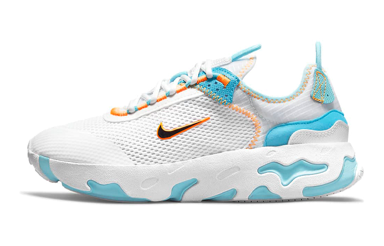 (Youth) Nike React Live 'White Blue Orange' DM3186-100