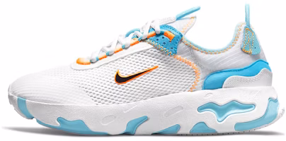 (Youth) Nike React Live 'White Blue Orange' DM3186-100 (Youth) Nike React Live 'White Blue Orange' DM3186-100