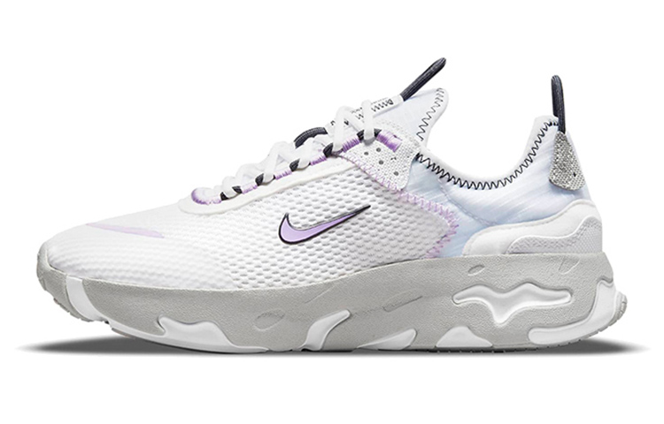 (Youth) Nike React Live 'White Purple Gray' CW1622-102