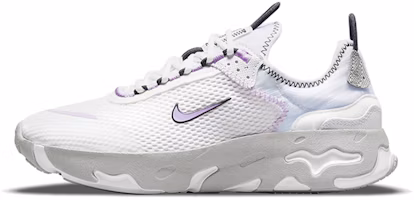 (Youth) Nike React Live 'White Purple Gray' CW1622-102 (Youth) Nike React Live 'White Purple Gray' CW1622-102
