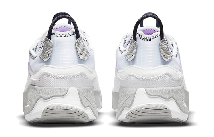 Purchase Nike React Live 透氣減震防滑 低幫 跑步鞋 GS 白灰紫