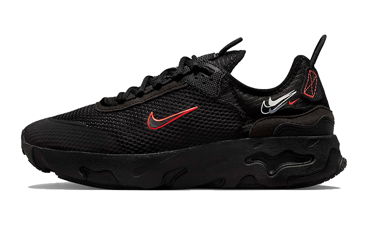(Youth) Nike React Live Low-Top Black/Red DO6488-001
