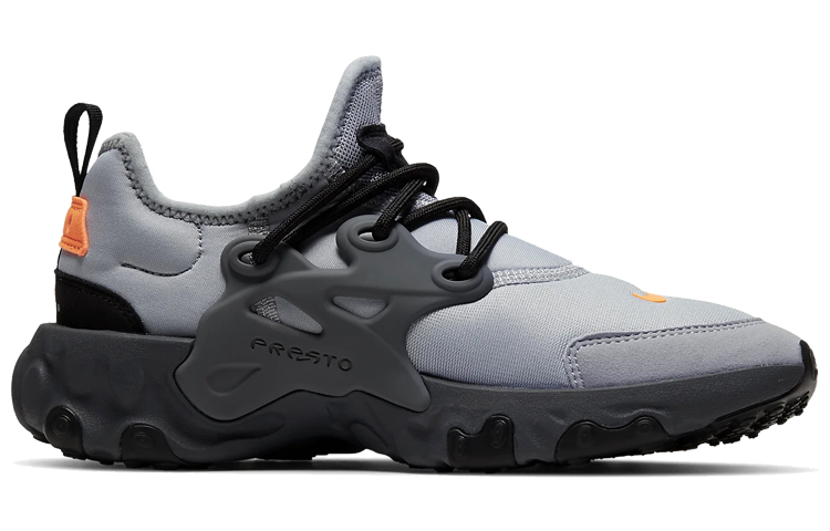 (Youth) Nike React Presto 'Grey Orange' 圖 2
