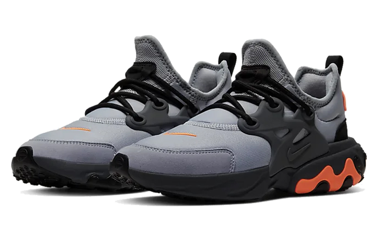(Youth) Nike React Presto 'Grey Orange' 圖 3