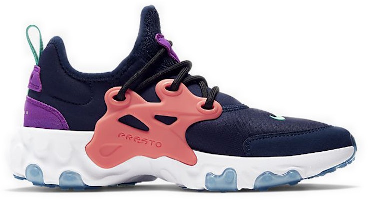 (JR) 耐克React Presto '午夜海军蓝' BQ4002-402 Order (JR) 耐克React Presto '午夜海军蓝' BQ4002-402