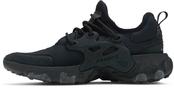 (JR) Nike React Presto 'Hitam Triple' BQ4002-005 Lookbook (JR) Nike React Presto 'Hitam Triple' BQ4002-005