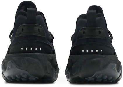 (JR) Nike React Presto 'Hitam Triple' BQ4002-005 Details for (JR) Nike React Presto 'Hitam Triple' BQ4002-005