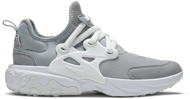 (JR) Nike React Presto 'Wolf Grey' Sepatu Abu-Abu BQ4002-002 Buy (JR) Nike React Presto 'Wolf Grey' Sepatu Abu-Abu BQ4002-002