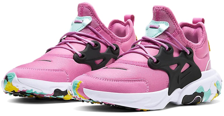 (JR) 耐克React Presto MC '宇宙紫红迷彩' CD8138-600 Lookbook (JR) 耐克React Presto MC '宇宙紫红迷彩' CD8138-600