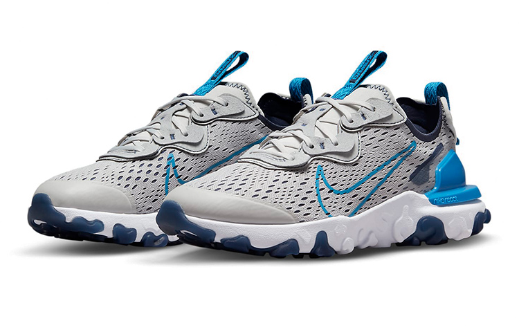(Youth) Nike React Vision 'Grey Fog Midnight Navy' 圖 3