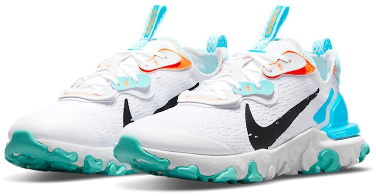 (JR) 耐克 React Vision “白色总橙” DM3189-100 Lookbook (JR) 耐克 React Vision “白色总橙” DM3189-100