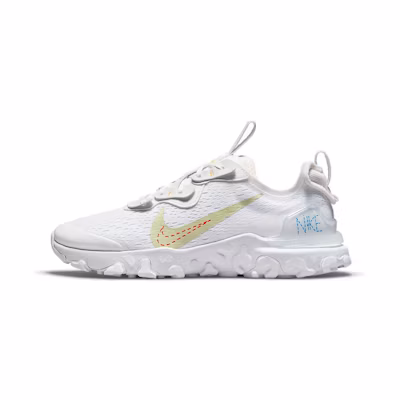(Youth) Nike React Vision 'White Yellow'