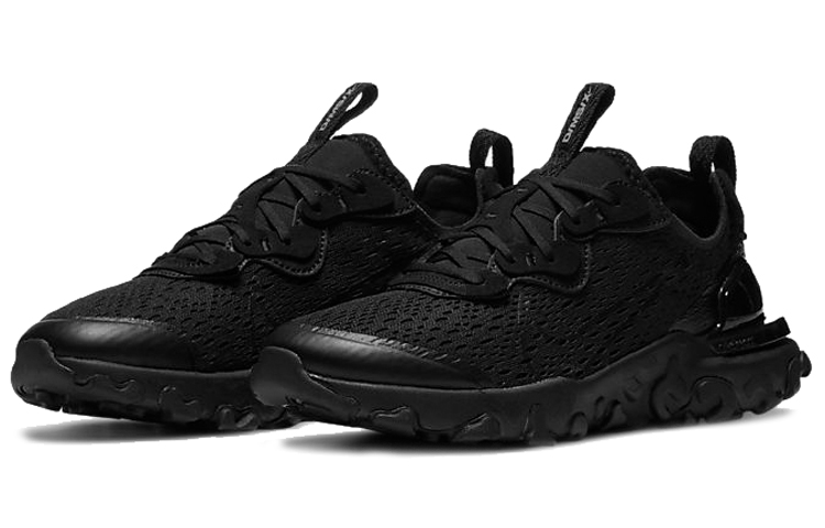 (Youth) Nike React Vision Pure Black 圖 3