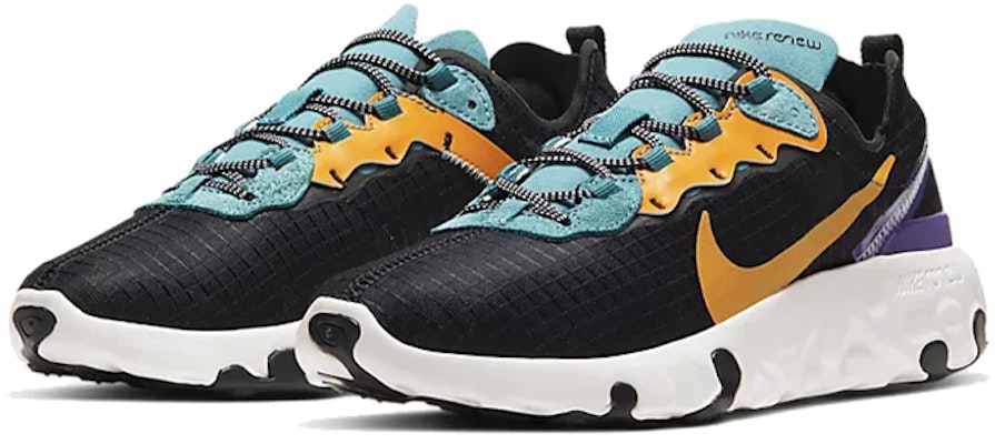 (Youth) Nike Renew Element 55 Premium 'Black Pollen Rise' CU0851-002 Lookbook (Youth) Nike Renew Element 55 Premium 'Black Pollen Rise' CU0851-002