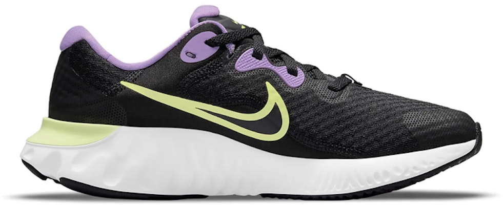 Nike Renew Run 2 (GS) 透氣防滑減震 低筒跑步鞋 黑紫綠 Order Nike Renew Run 2 (GS) 透氣防滑減震 低筒跑步鞋 黑紫綠