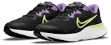 Lookbook (JR) Nike Renew Run 2 'Hitam Hijau Ungu' CW3259-013