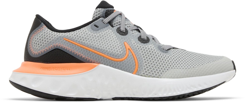 (Youth) Nike Renew Run 'Light Smoke Grey Total Orange' CT1430-070 Buy (Youth) Nike Renew Run 'Light Smoke Grey Total Orange' CT1430-070