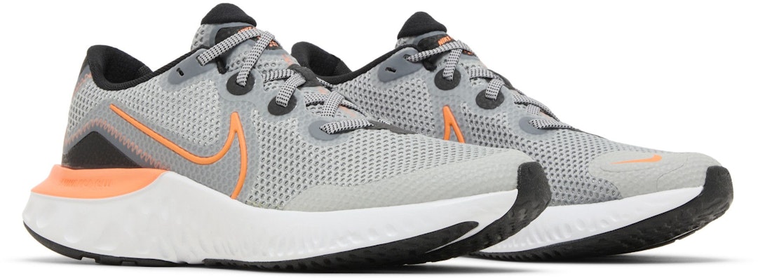 (Youth) Nike Renew Run 'Light Smoke Grey Total Orange' CT1430-070 Cheap (Youth) Nike Renew Run 'Light Smoke Grey Total Orange' CT1430-070