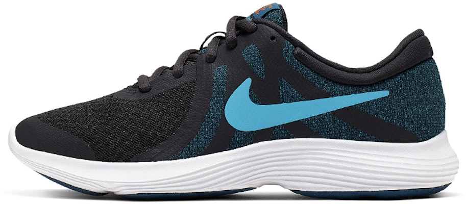 (Youth) Nike Revolution 4 Black/Blue 943309-016 Buy (Youth) Nike Revolution 4 Black/Blue 943309-016