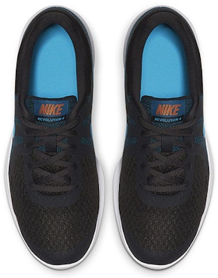 (JR) Nike Revolution 4 Hitam/Biru 943309-016 Shop (JR) Nike Revolution 4 Hitam/Biru 943309-016