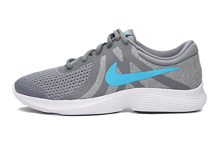 Buy (JR) 나이키 레볼루션 4 '회색 파랑 흰색' (Nike Revolleusyeon 4 'Hoesaek Parang Huinsaek') 943309-014