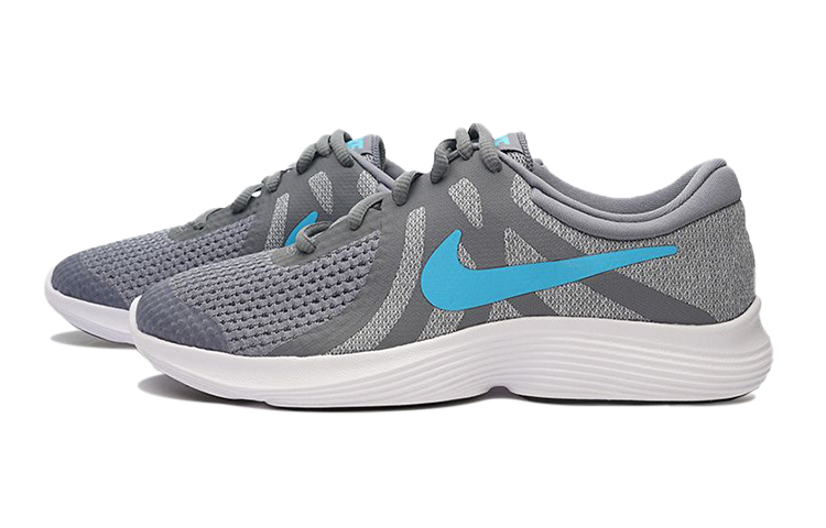 (Youth) Nike Revolution 4 'Gray Blue White' 圖 3