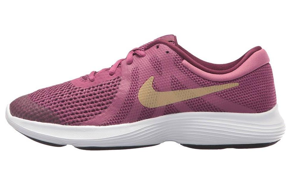Buy Nike REVOLUTION 4 舒適萬用 輕便 耐磨通風 低筒 跑步鞋 GS 粉紫色