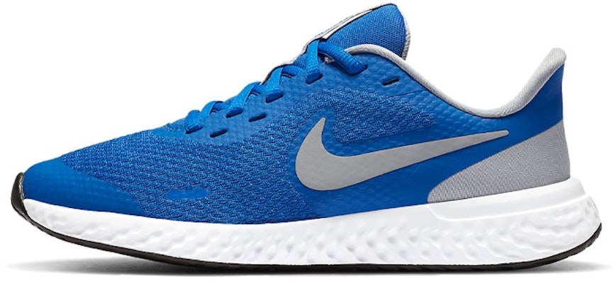 (Youth) Nike Revolution 5 'Game Royal Light Smoke Grey' BQ5671-403 Buy (Youth) Nike Revolution 5 'Game Royal Light Smoke Grey' BQ5671-403