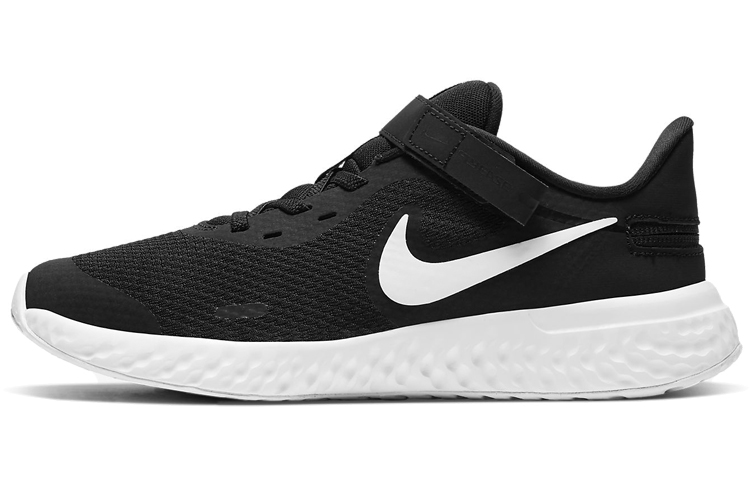 (Youth) Nike Revolution 5 FlyEase 'Black White'