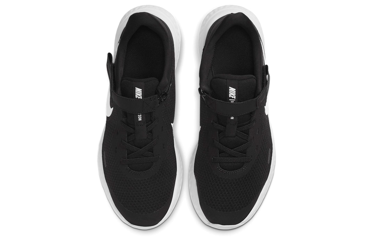 (Youth) Nike Revolution 5 FlyEase 'Black White' 圖 4