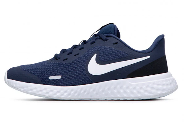 (JR) Nike Revolution 5 Low-Top Biru/Putih BQ5671-402 Buy (JR) Nike Revolution 5 Low-Top Biru/Putih BQ5671-402