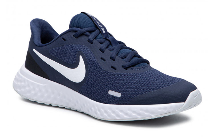 (Youth) Nike Revolution 5 Low-Top Blue/White 圖 2