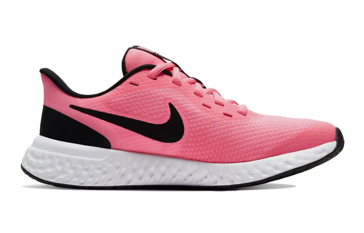 (Youth) Nike Revolution 5 Low-Top Pink/Black 圖 2